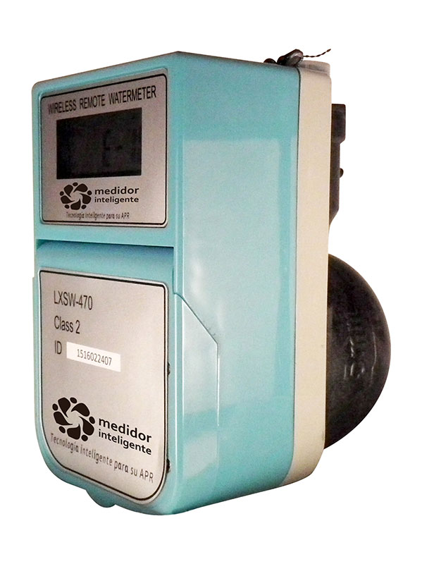 El medidor de agua inteligente para detectar el consumo y posibles fugas